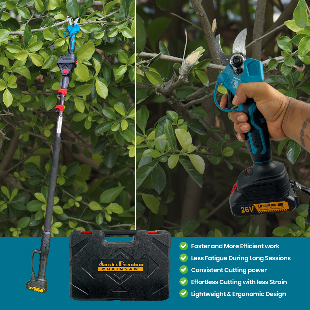 Aussies Premium Electric Cordless Pruning Shears