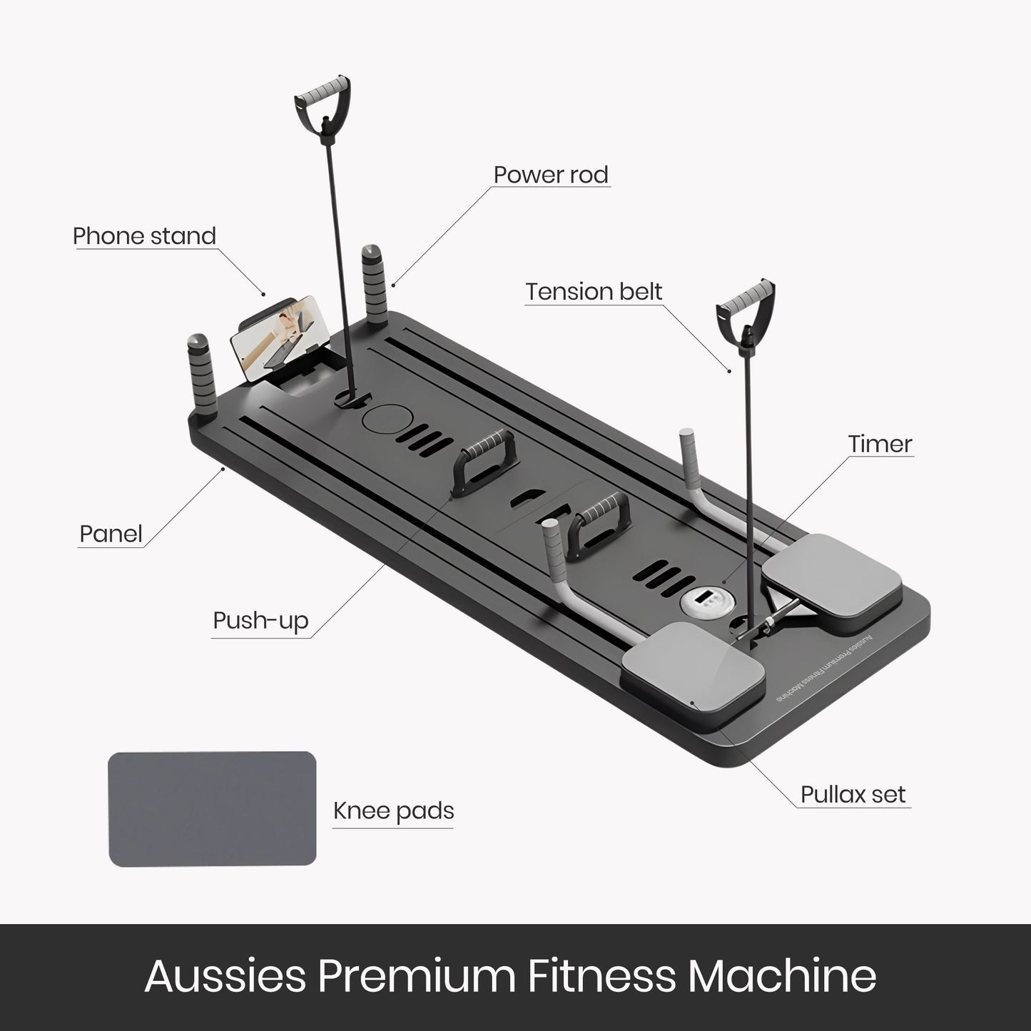 Multifunctional 9-in-1  Fitness Pilate Board