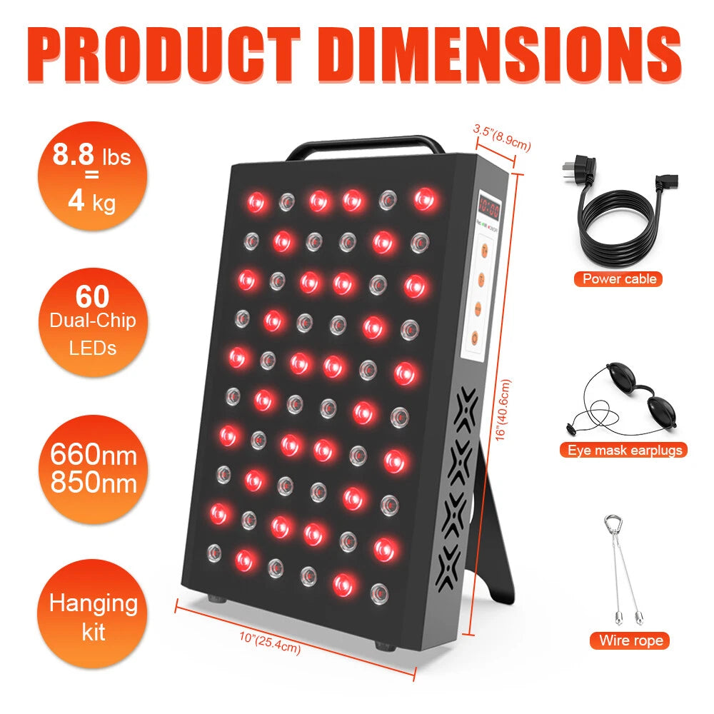 Red Wave Healing Infrared Light Therapy lamp