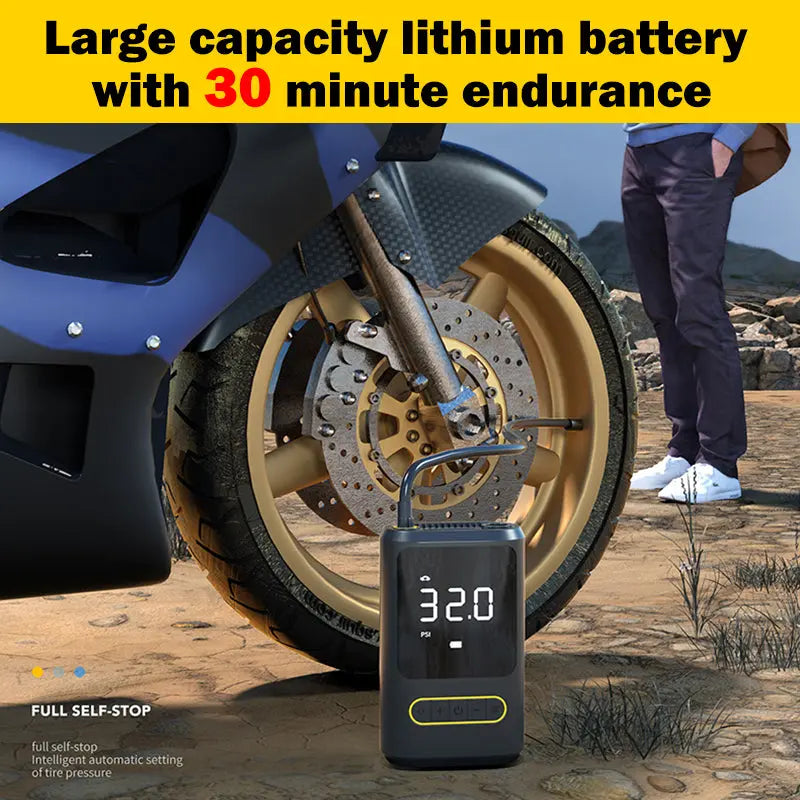 Aus Best Portable Jump Starter Tyre Inflator -Ā