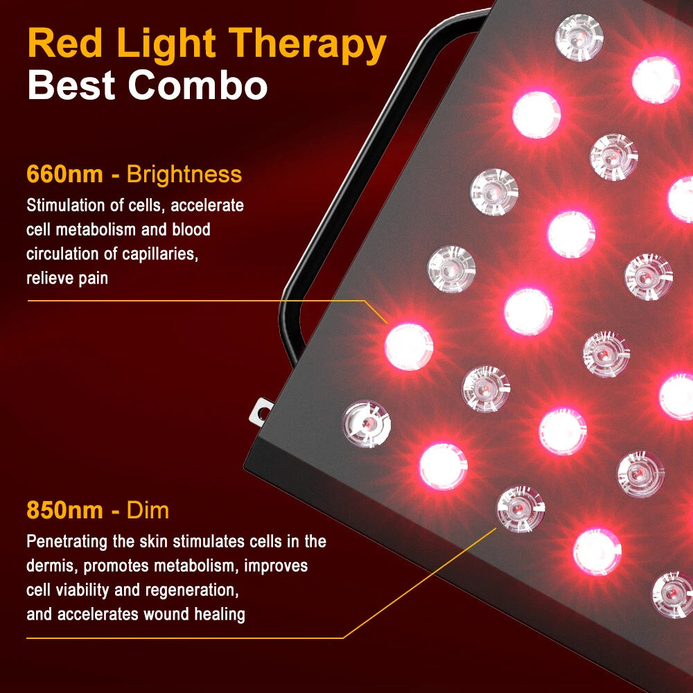 Red Wave Healing Infrared Light Therapy lamp