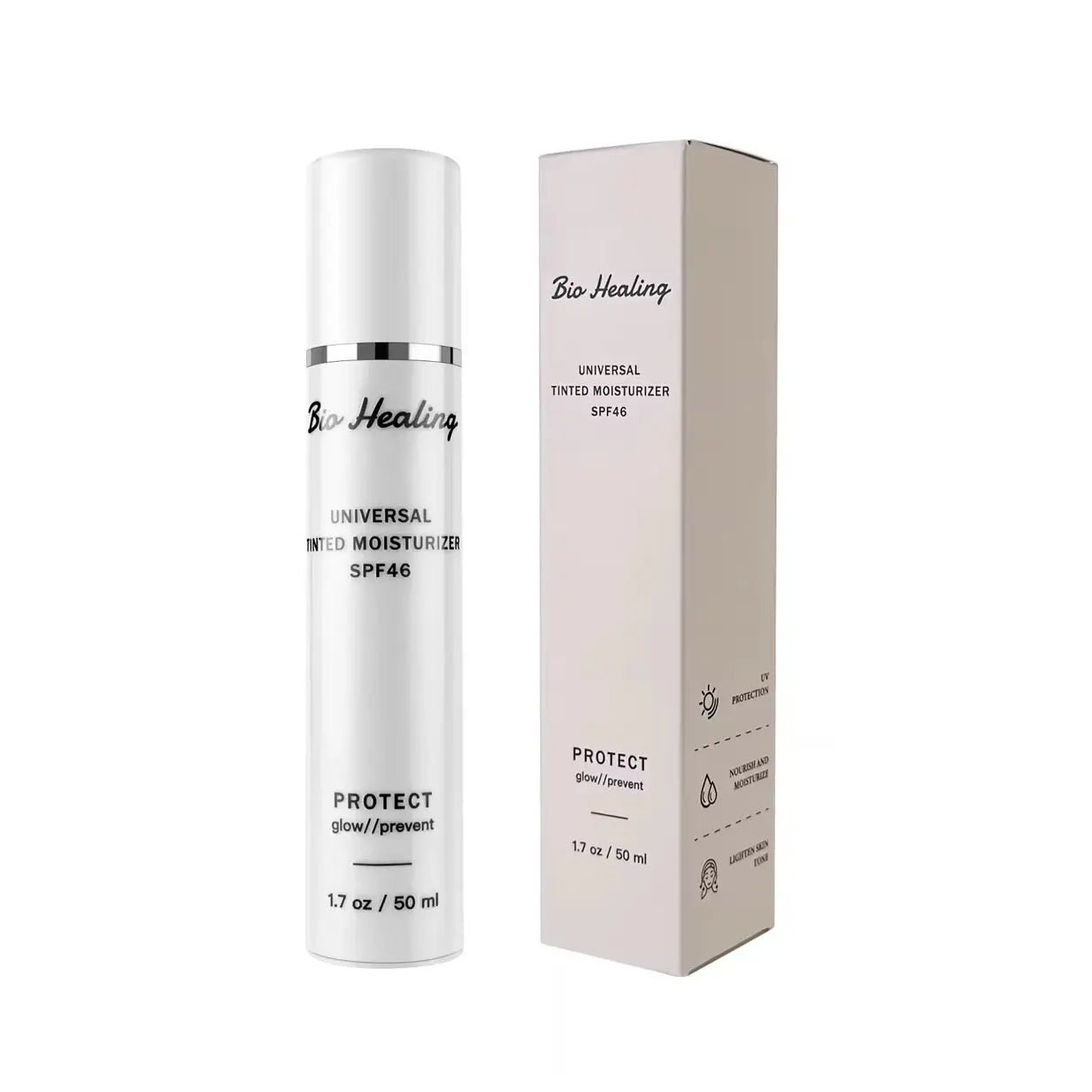 Bio Healing Tinted Sunscreen: SPF46 Protection for All Skin Types