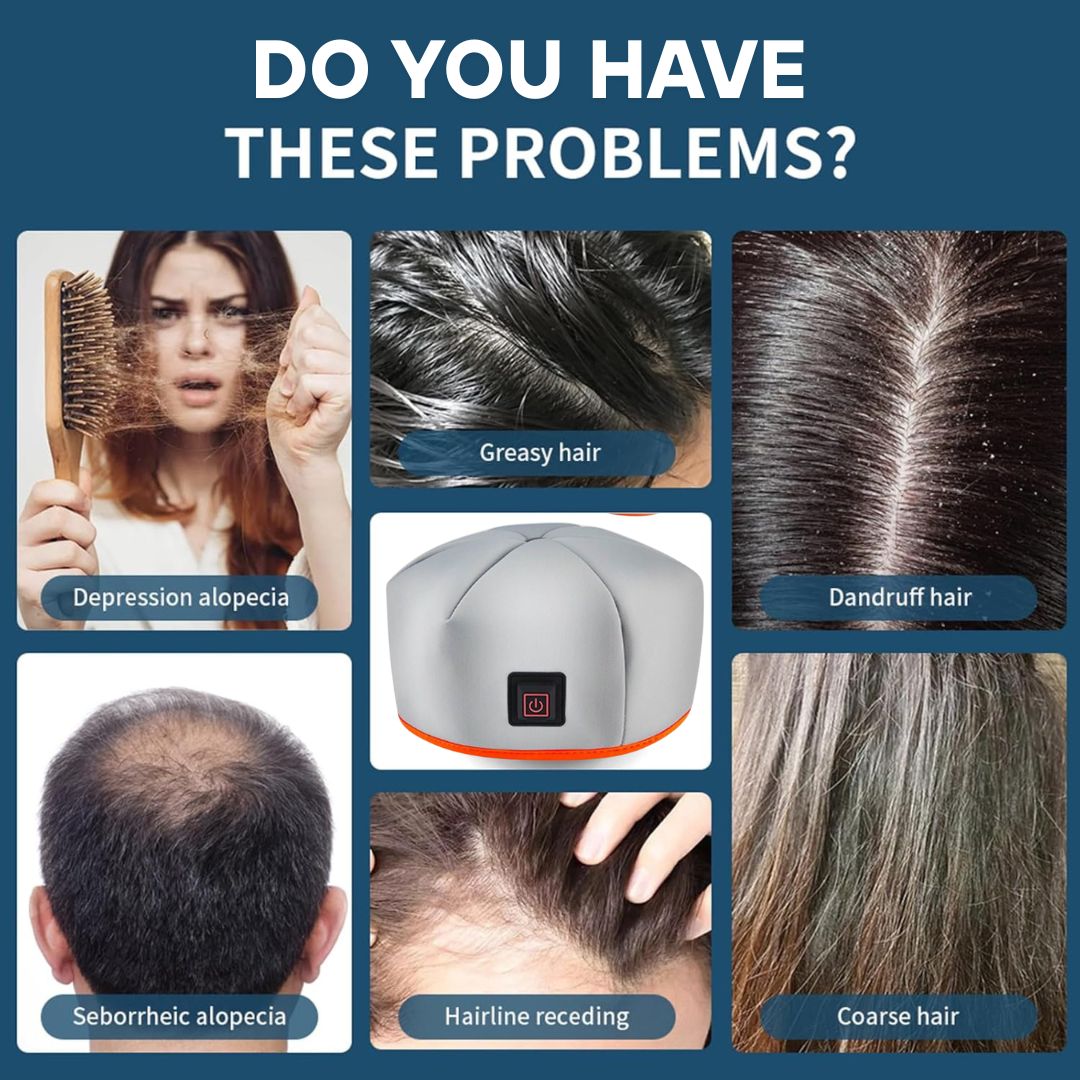 Red Light Therapy Hair Cap Reversing Hair Loss