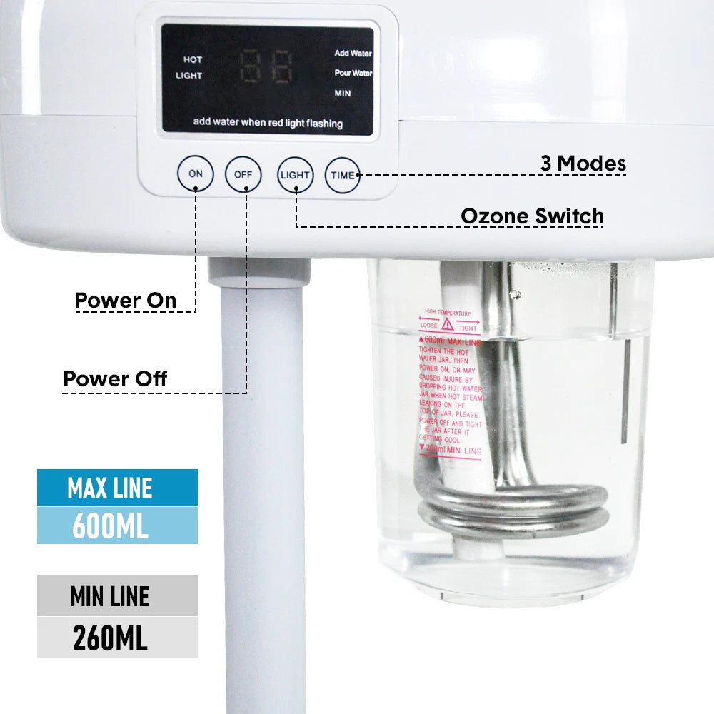Bio Healing Ozone Facial Steamer