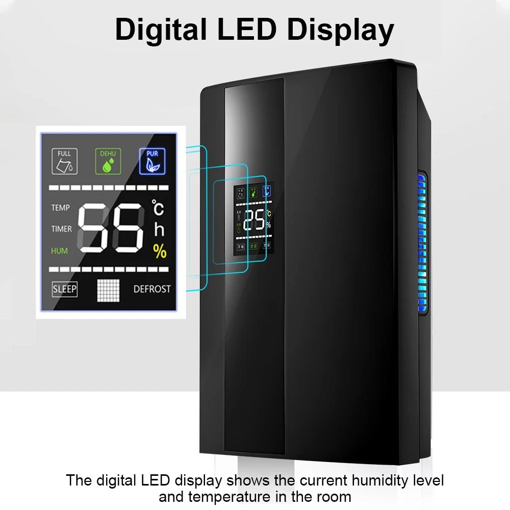 Portable Bio Healing Dehumidifier with Photocatalyst Purification