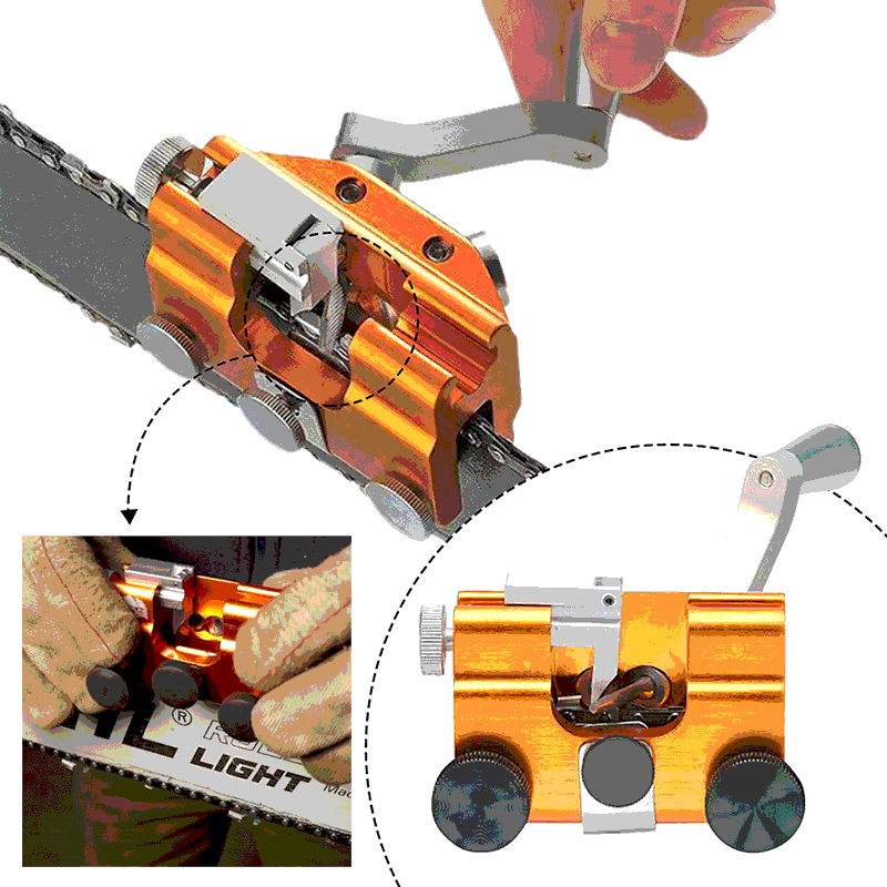 Chainsaw Sharpening Jig