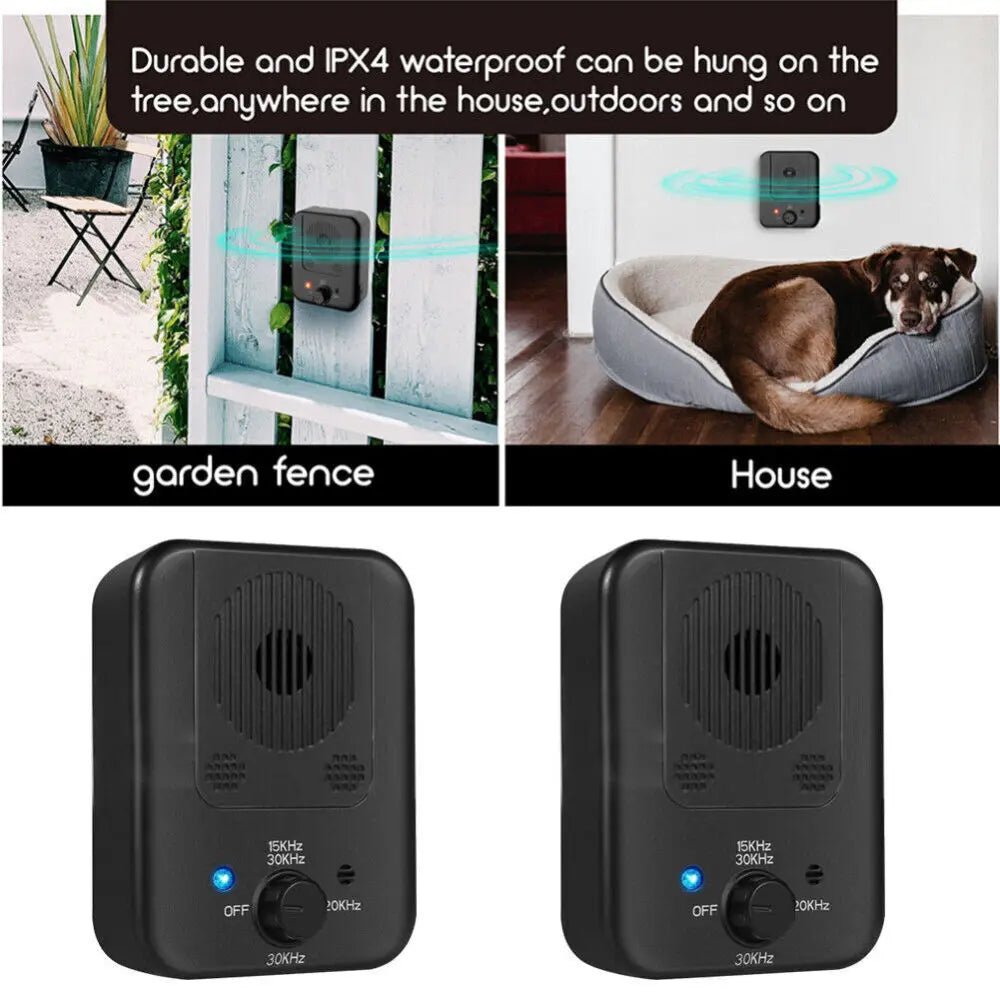 Stop Dog Barking with Ultrasonic Control Device - Anti Bark Solution