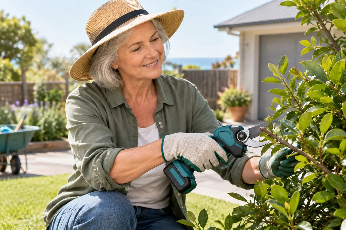 Cordless Pruning Shears for Arthritis Made Easy