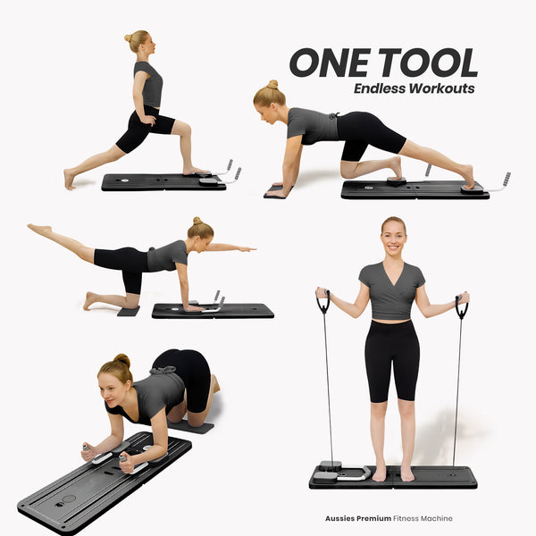 Aussies Premium  9-in-1 Multifunctional Fitness Board