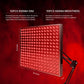 Red Wave Healing Therapy Lamp for Face & Body- Square