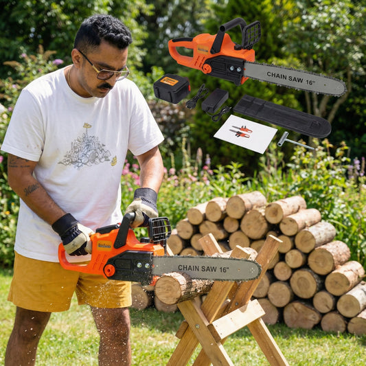 16 Inch 36V Lithium Battery Brushless Chainsaw