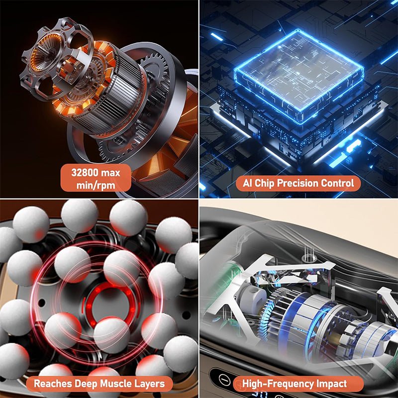 20 Head Massage Gun for Deep Tissue Recovery