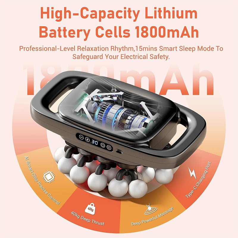 20 Head Massage Gun for Deep Tissue Recovery