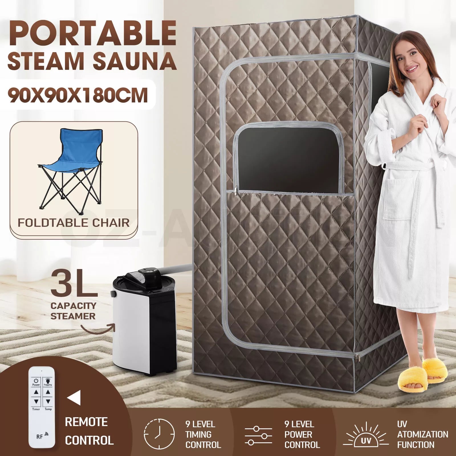 3L Portable Steam Sauna Tent