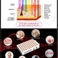 300W Red Light Panel shown with dual red and near-infrared LEDs, wavelength chart, skin-depth diagram and wellness benefit icons