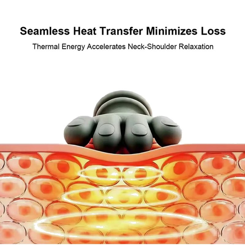 4D Bionic Kneading Neck & Shoulder Massager with Gentle Heat