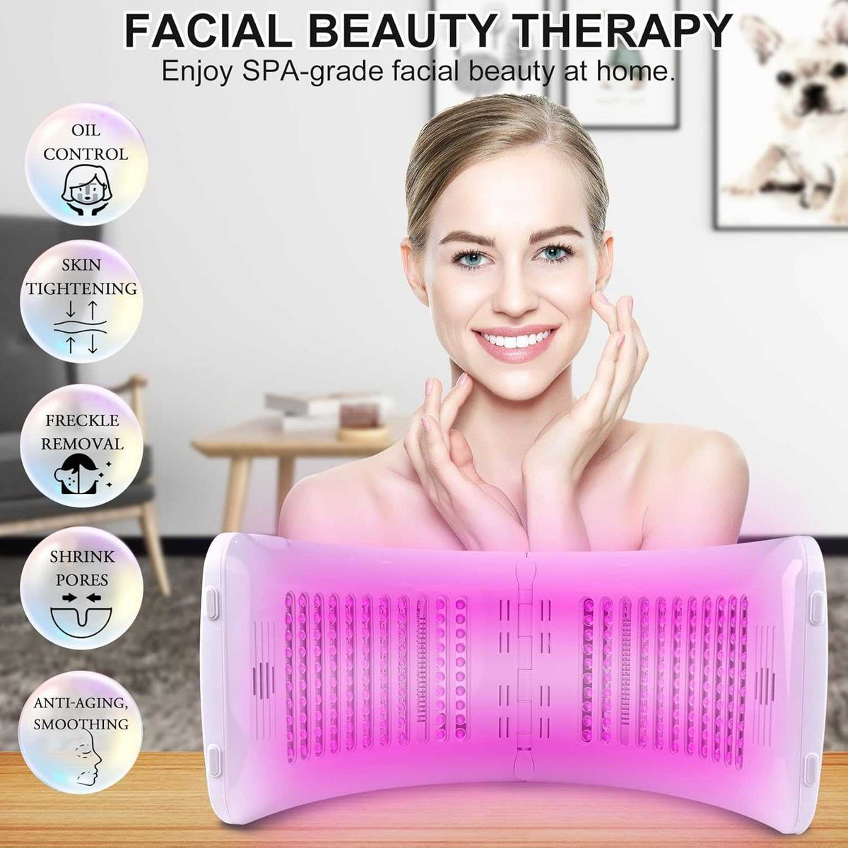 Reduces fine lines, dark spots, and blemishes