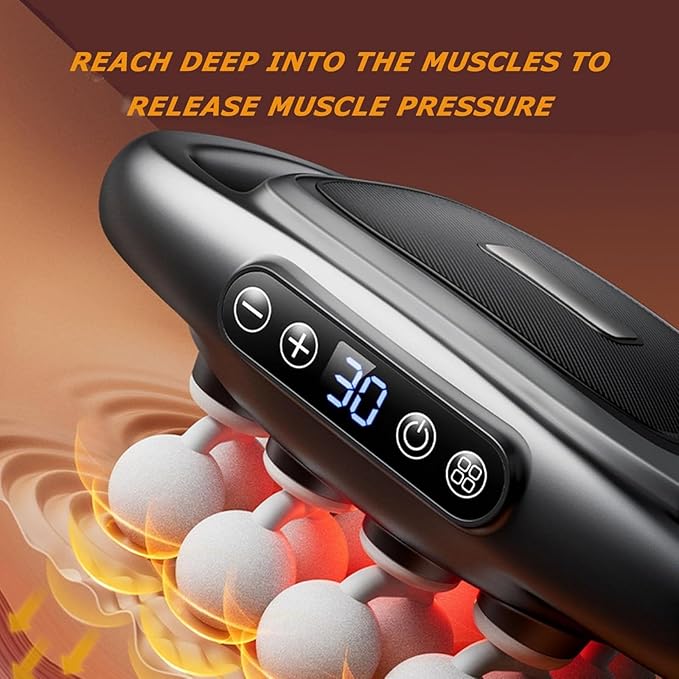 16-Head Massage Gun for Deep Tissue Recovery
