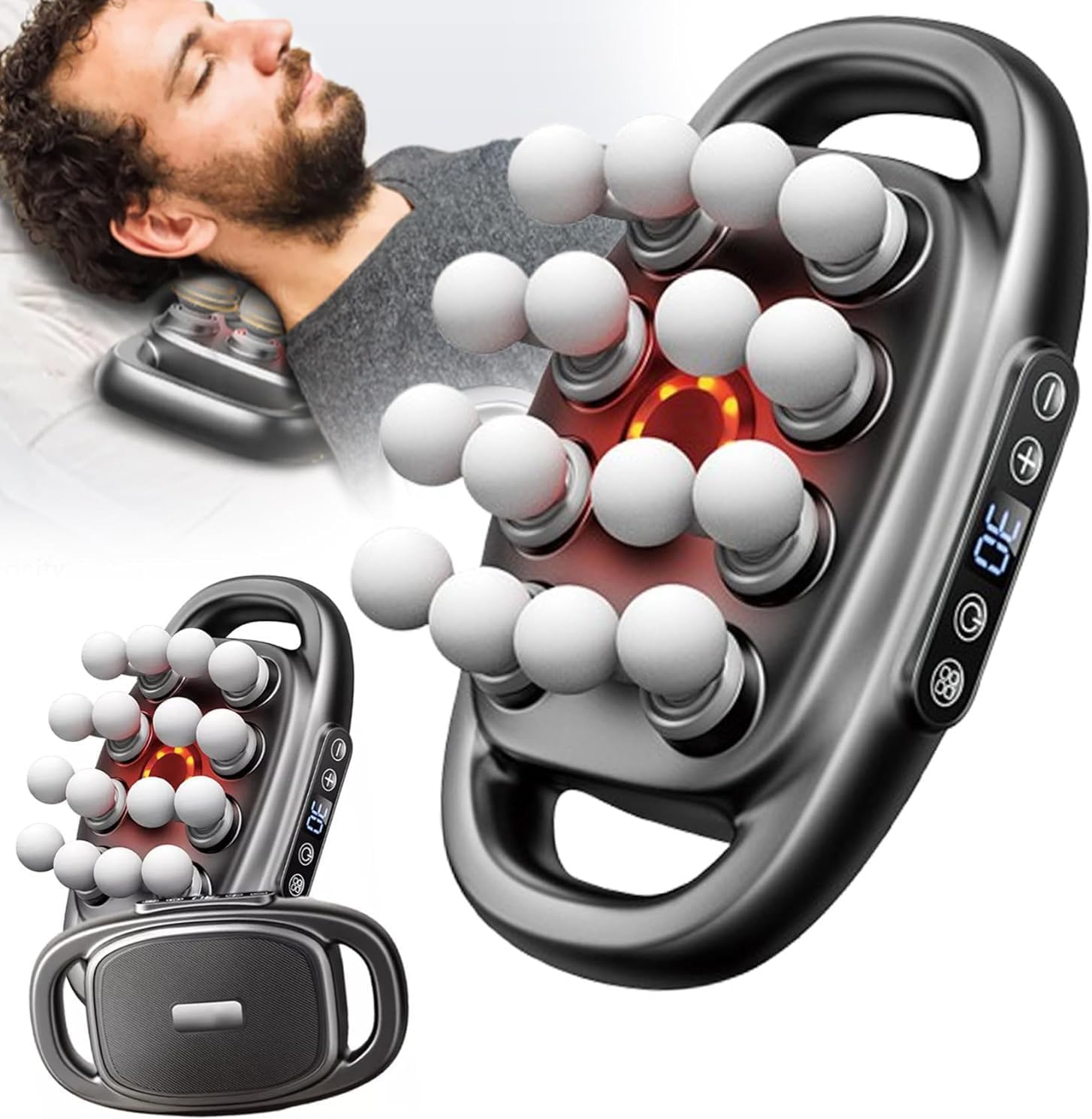 16-Head Massage Gun for Deep Tissue Recovery