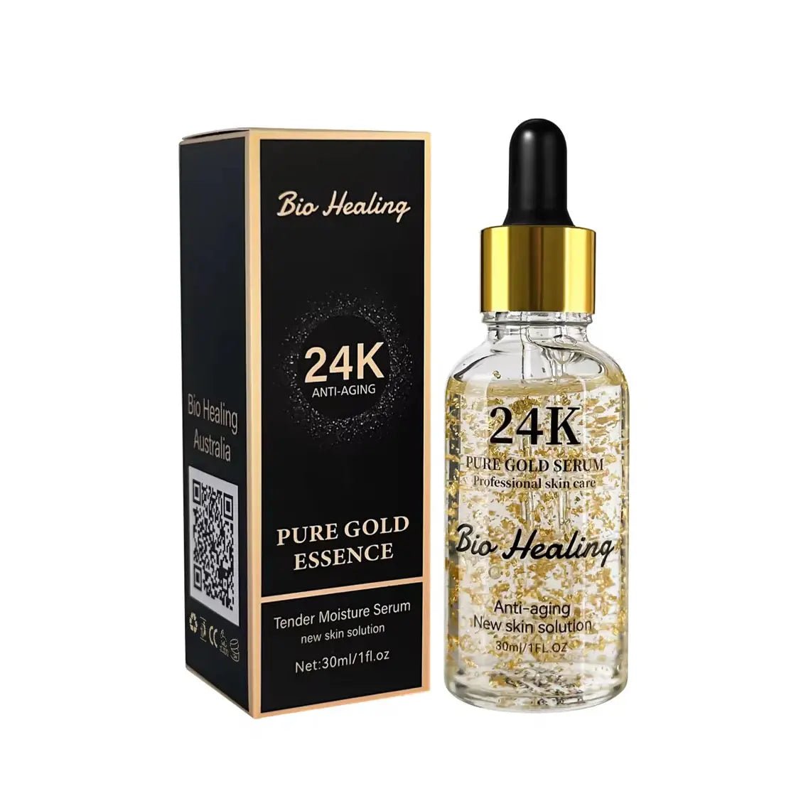 Transform Your Skin with Bio Healing 24K Gold Facial Serum