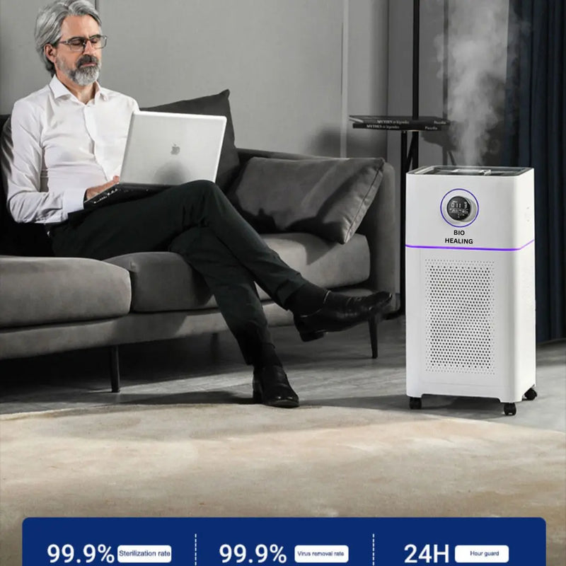 Bio Healing Aus No 1 Hospital-Grade 5 Layers HEPA 13 Air Purifier & Humidifier Aussies Premium Shop™