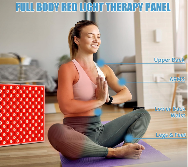 225 LED Red Light Therapy Panel – 660nm + 850nm Dual Wavelength (45W)
