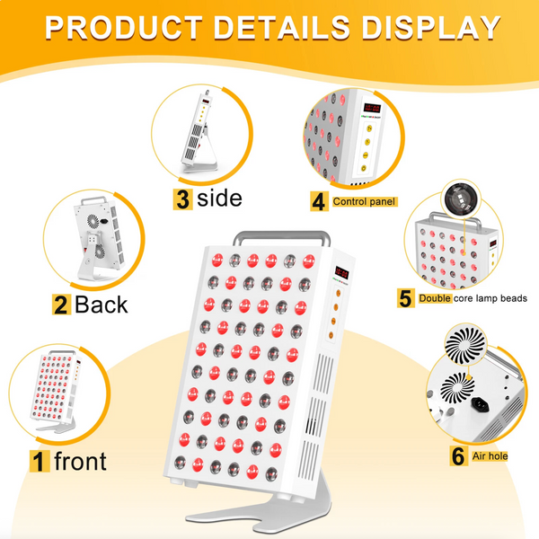 Red Wave Healing Infrared Light Therapy lamp
