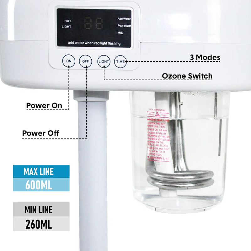 Bio Healing Ozone Facial Steamer