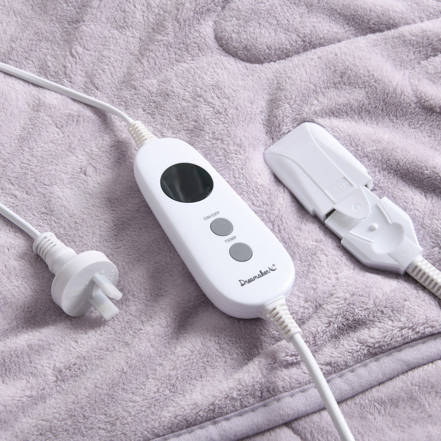 Aussies Premium Super Soft Coral Fleece Electric Heated Throw Blanket 200 x 180cm