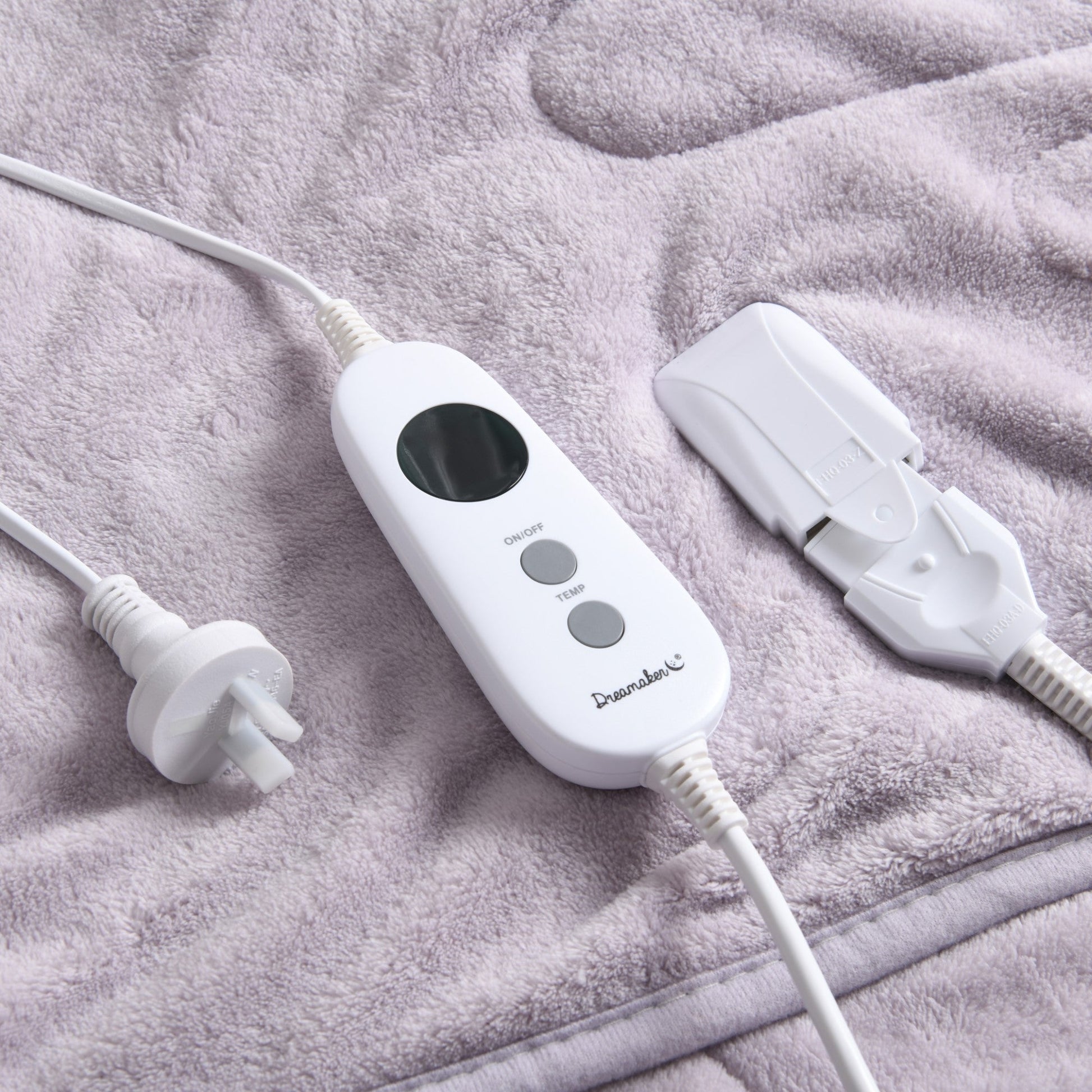 Aussies Premium Super Soft Coral Fleece Electric Heated Throw Blanket 200 x 180cm