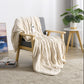 Corded electric throw blanket for home use