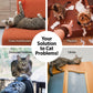 Cat Tree Tower Scratching Post 112cm Cat Condo House Furniture Grey