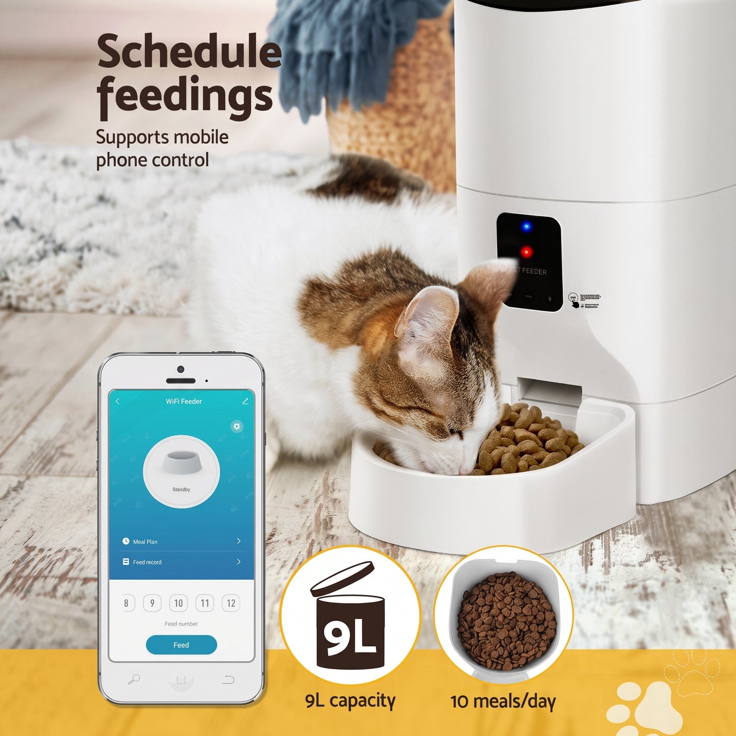 Automatic WiFi Pet Feeder