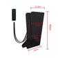 Dark Spot Whitening Cream appears alongside black fabric compression sleeves with a wired digital controller and red size measurements.