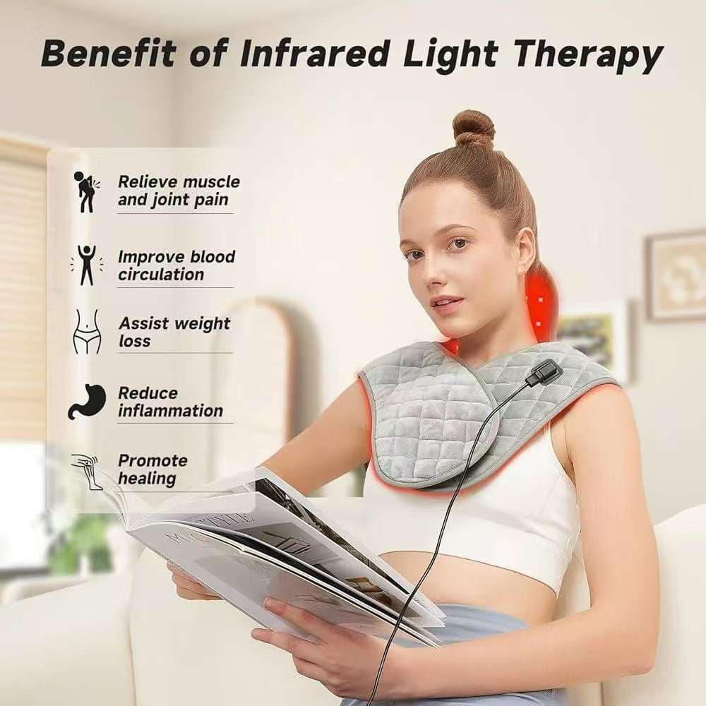 Neck and shoulder heating pad