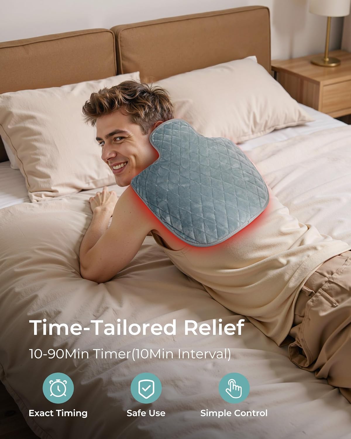 Electric Heating Pad for Neck & Shoulders