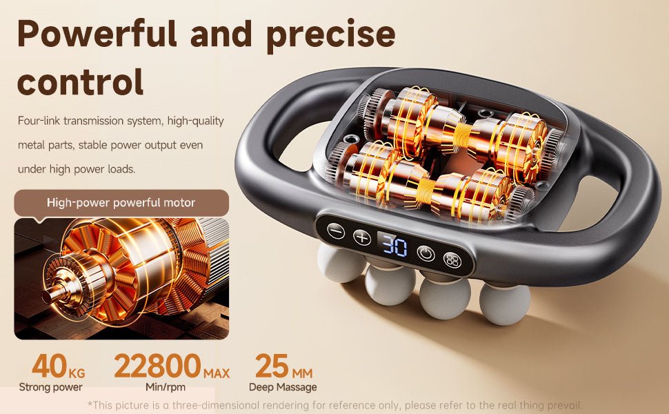 16-Head Massage Gun for Deep Tissue Recovery