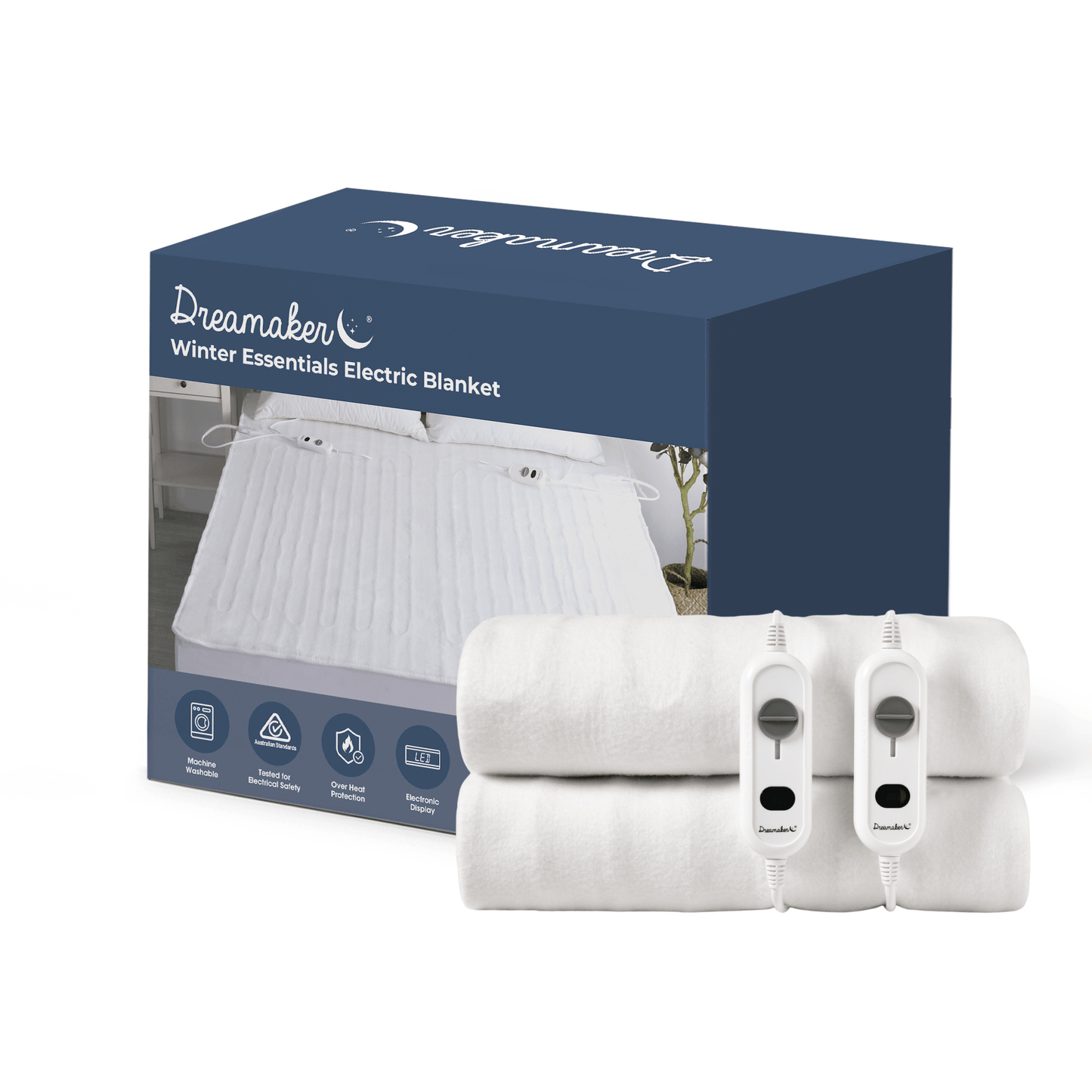 Fully Fitted Electric Blanket Heated Underlay – Washable Quilted Design