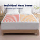 Electric underblanket with quilted design