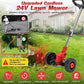 Electric Cordless Weed Cutter and Hedge Trimmer!