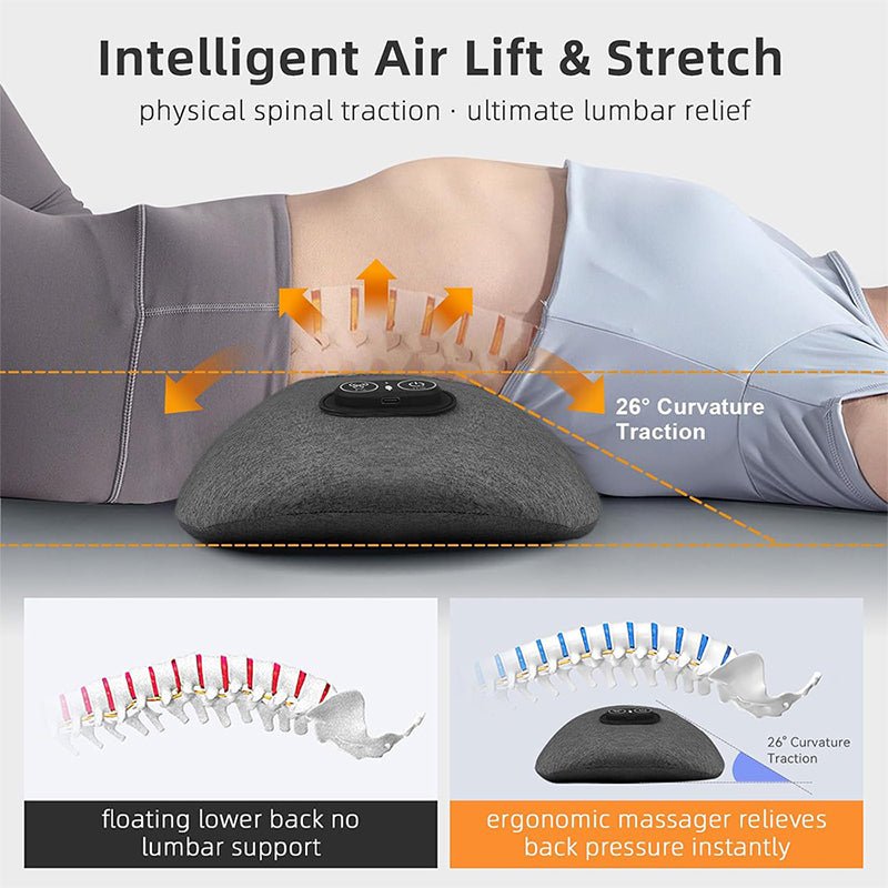 Ultimate Comfort 3-in-1 Lumbar Pillow - Support, Relaxation, Relief