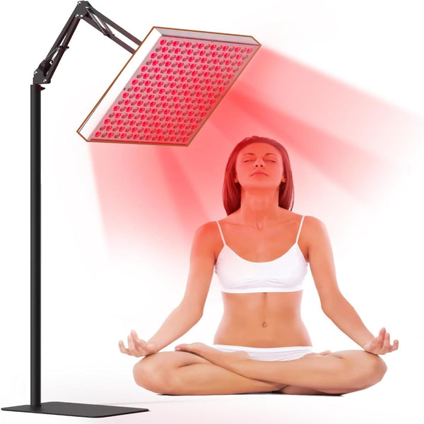 Red Wave Healing Therapy Lamp for Face & Body- Square