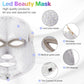 LED Light Face Mask Facial Skin Rejuvenation Therapy Anti Wrinkle