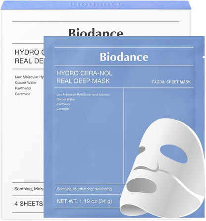 Moisturizing collagen mask for dry skin