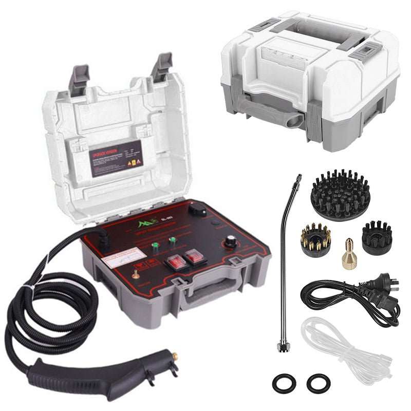 Portable high-pressure steamer for deep cleaning at home