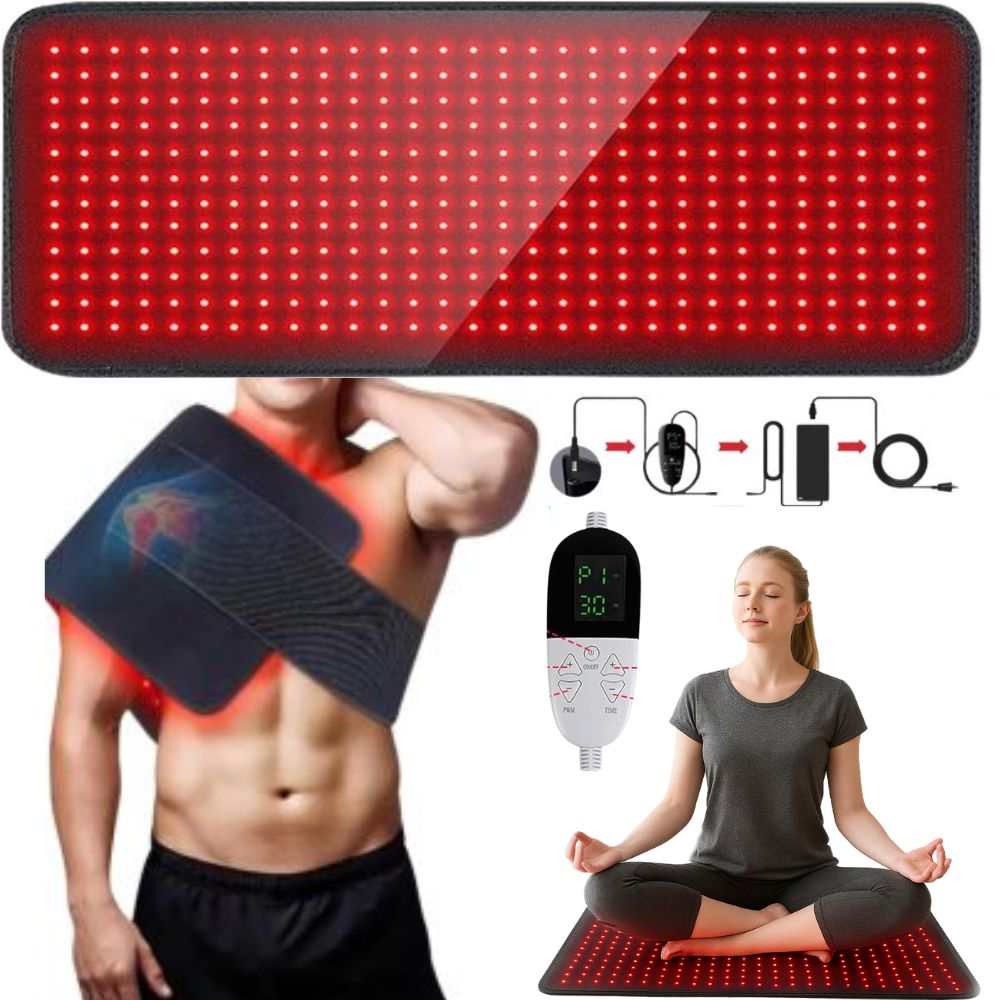 Red Light Therapy Mat 80x30cm, 360 LEDs