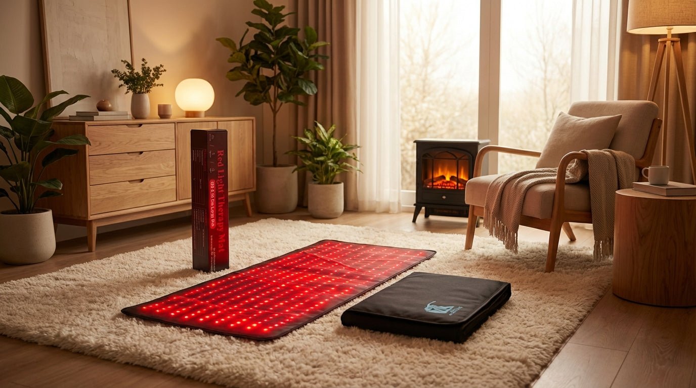 Red Light Therapy Large Mat, Full Body Infrared Light Therapy 50 x 100cm