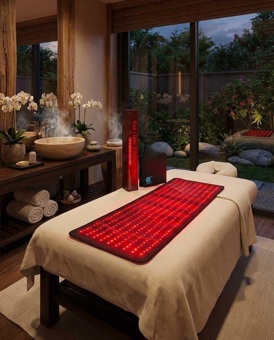 Red Light Therapy Large Mat, Full Body Infrared Light Therapy 50 x 100cm