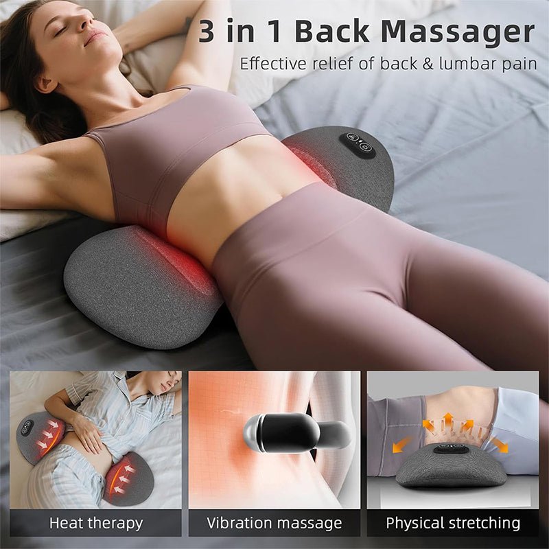 Ultimate Comfort 3-in-1 Lumbar Pillow - Support, Relaxation, Relief