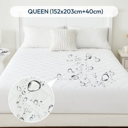 Hypoallergenic mattress protector for sensitive sleepers